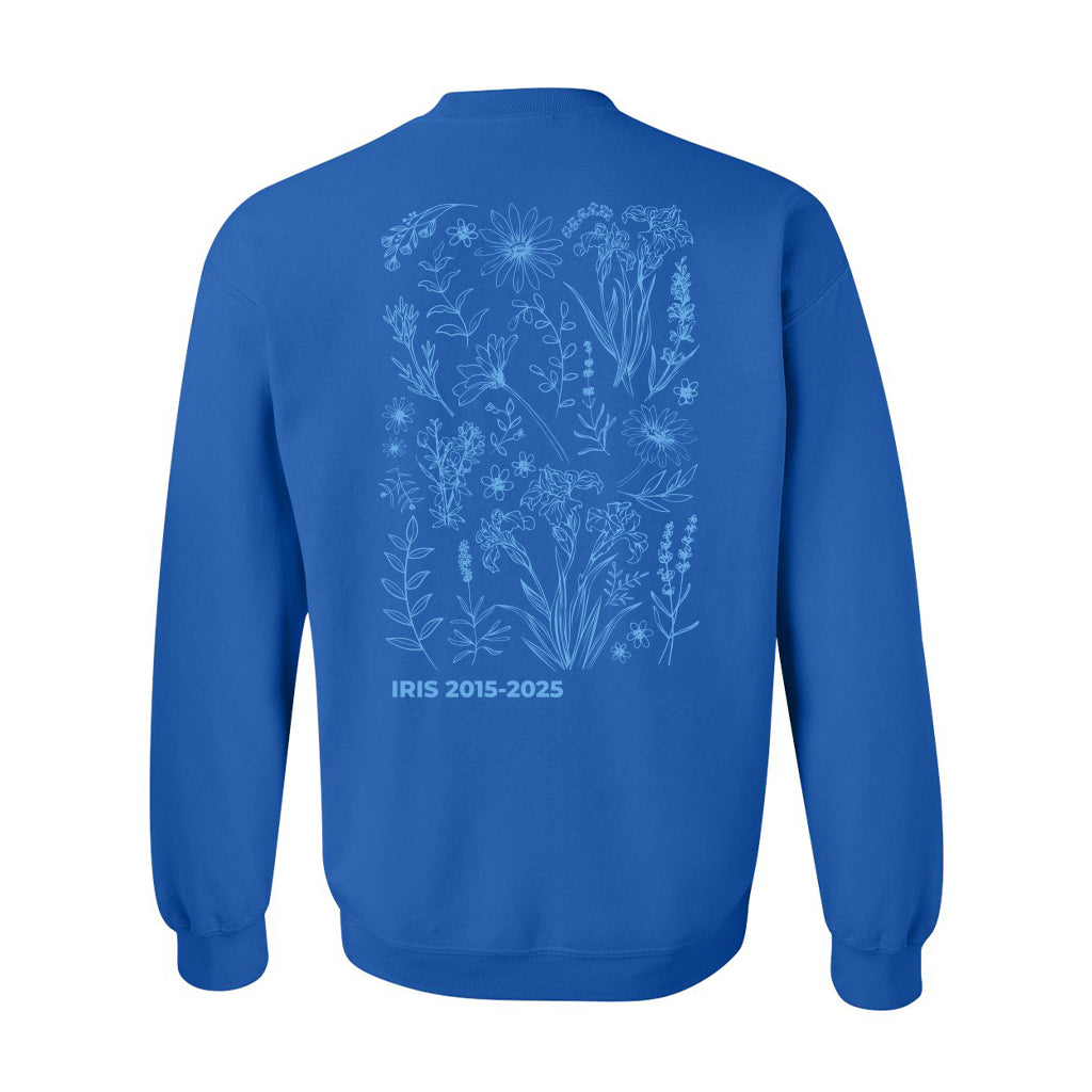 Iris Fan 10th Anniversary Cotton Crewneck