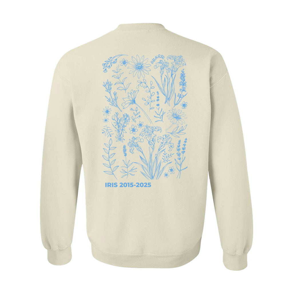 Iris Fan 10th Anniversary Cotton Crewneck