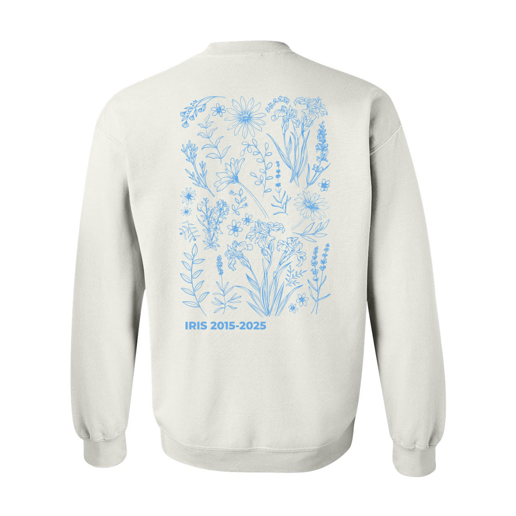 Iris Fan 10th Anniversary Cotton Crewneck