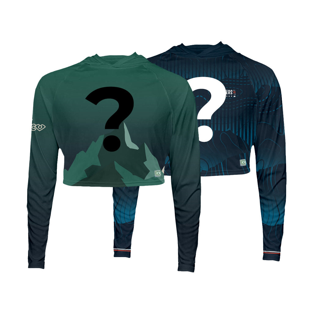 VC Ultimate Frisbee Performance Athletic Revolution Hoodie Crop Tops With Question Marks Suggesting Mystery Designs