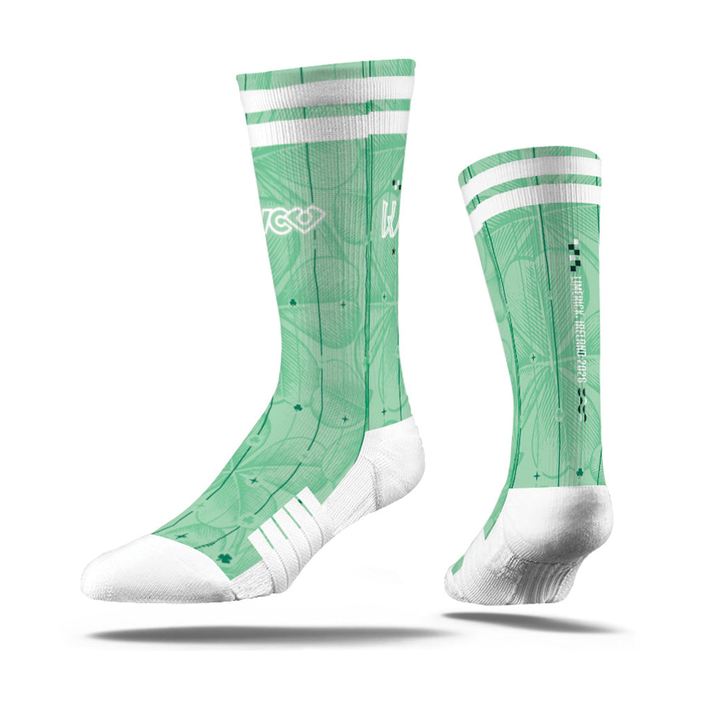 WUCC 2026 Clover Mint Performance Socks