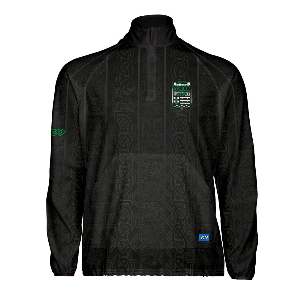 WUCC 2026 Fox and Herons Black Windbreaker