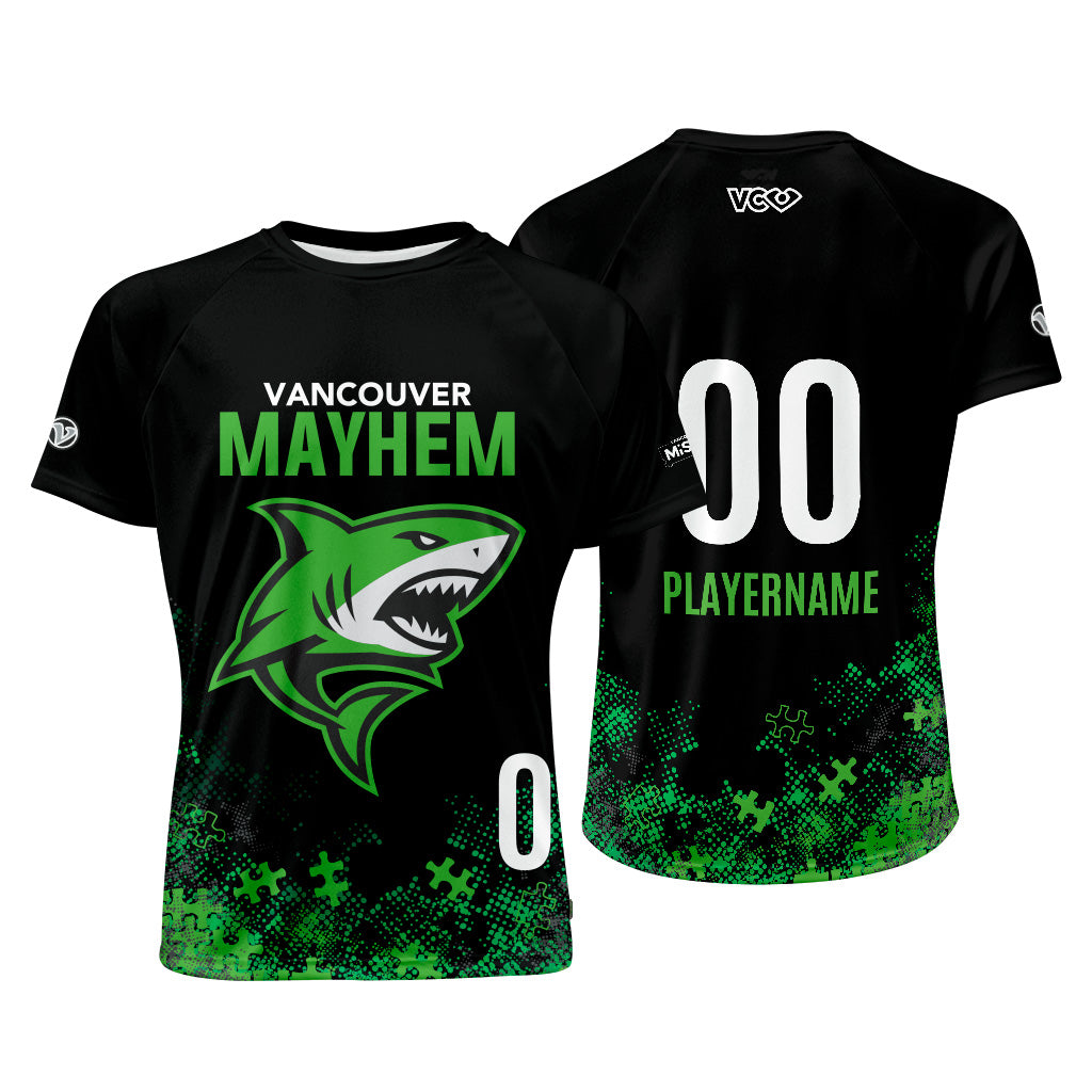 Mayhem Open Dark Raglan Jersey