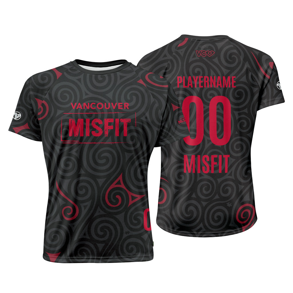 Misfit Women Dark Raglan Jersey