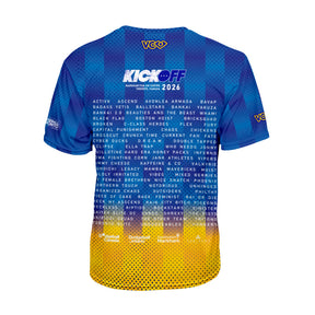 Dodgeball Toronto Kick Off Grid Blue Classic Jersey