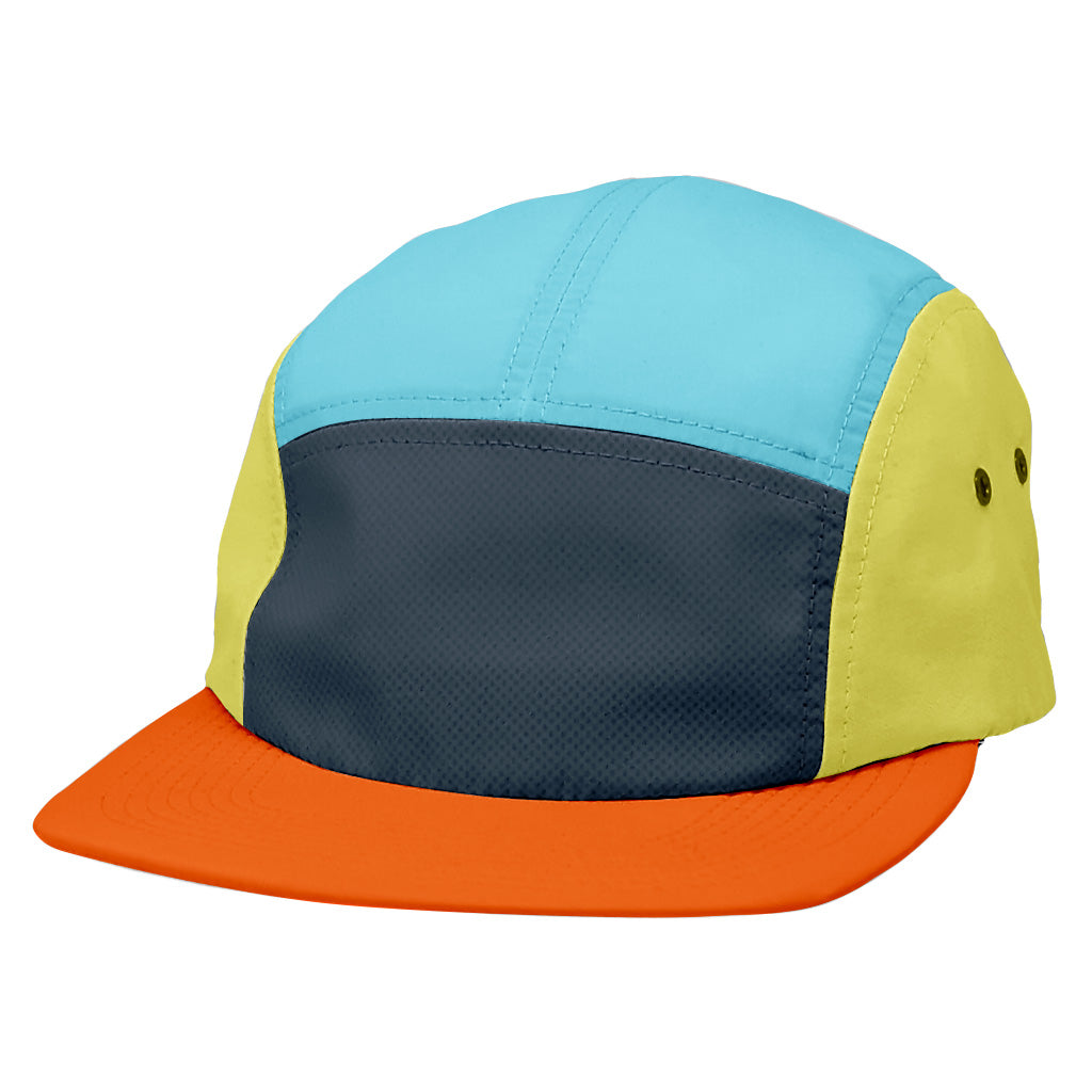 Performance Taslon Five Panel Hats