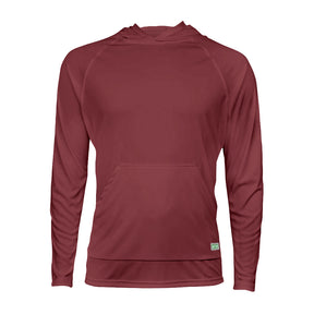 VC Ultimate Frisbee Maroon Performance Athletic Sun Hoodie