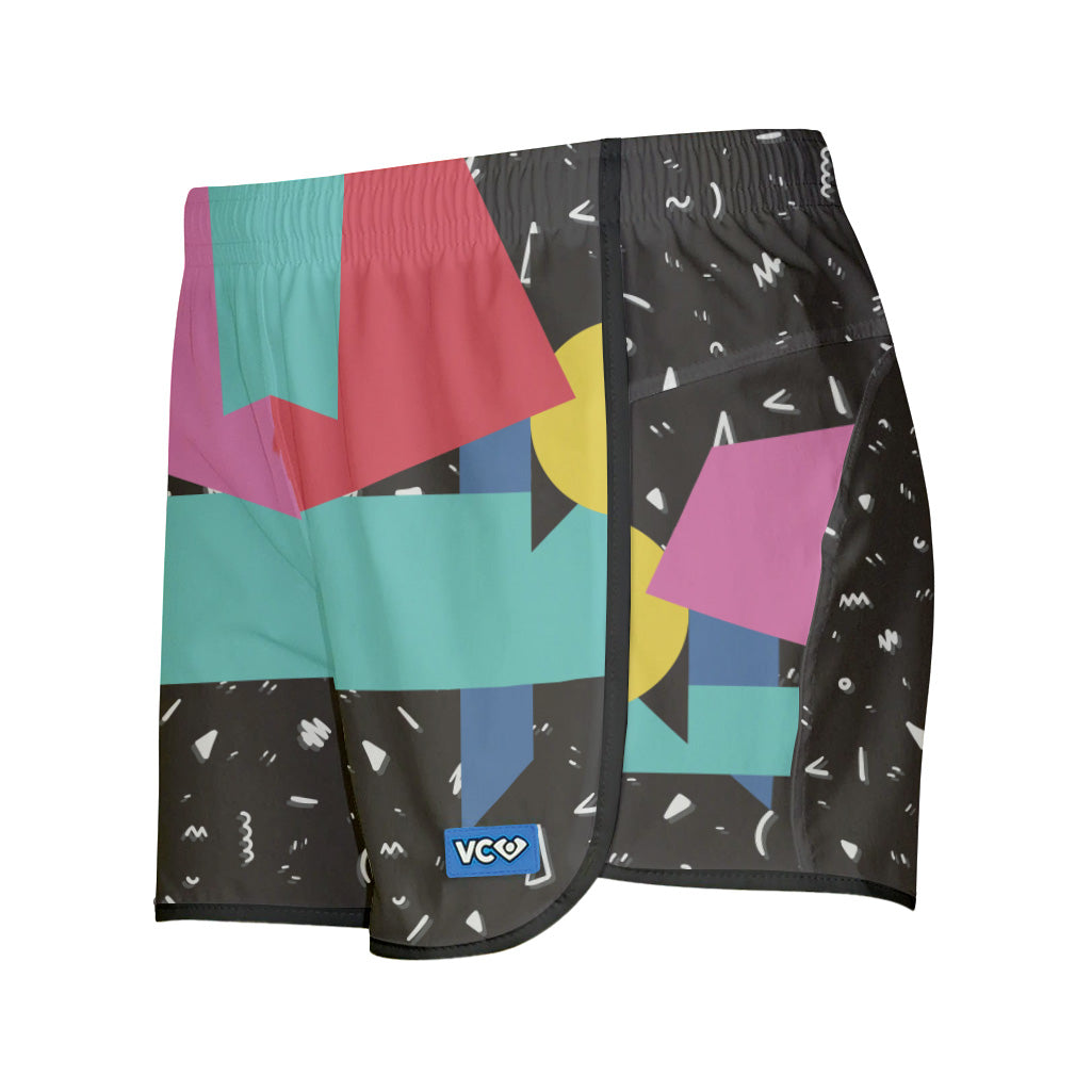 Rad Dark Shorty Shorts