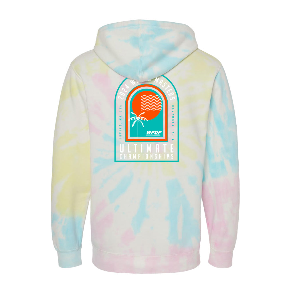 WMUC 2024 Tie Die Sunset Swirl Cotton Hoodie