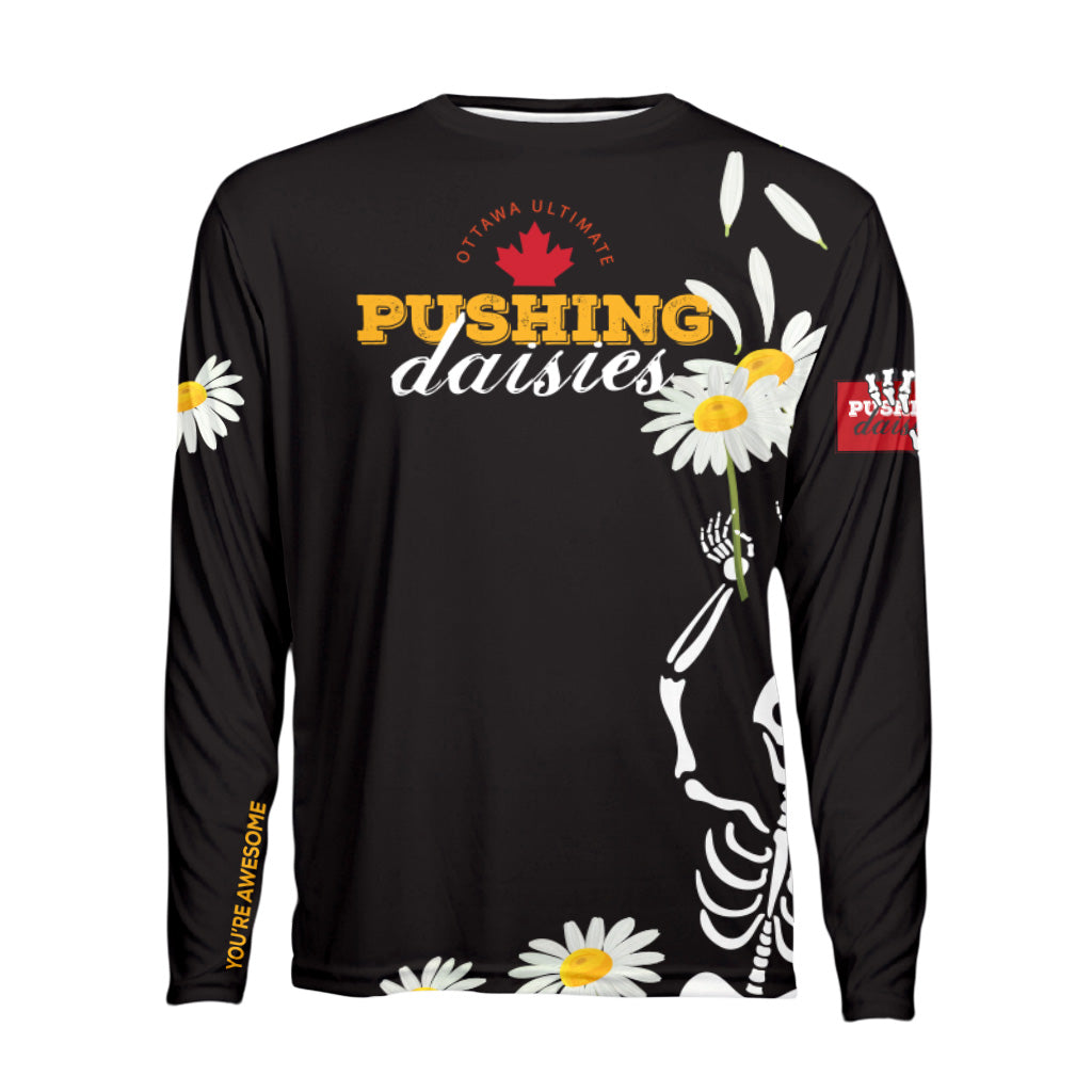 Pushing Daisies Black Classic Long Sleeve