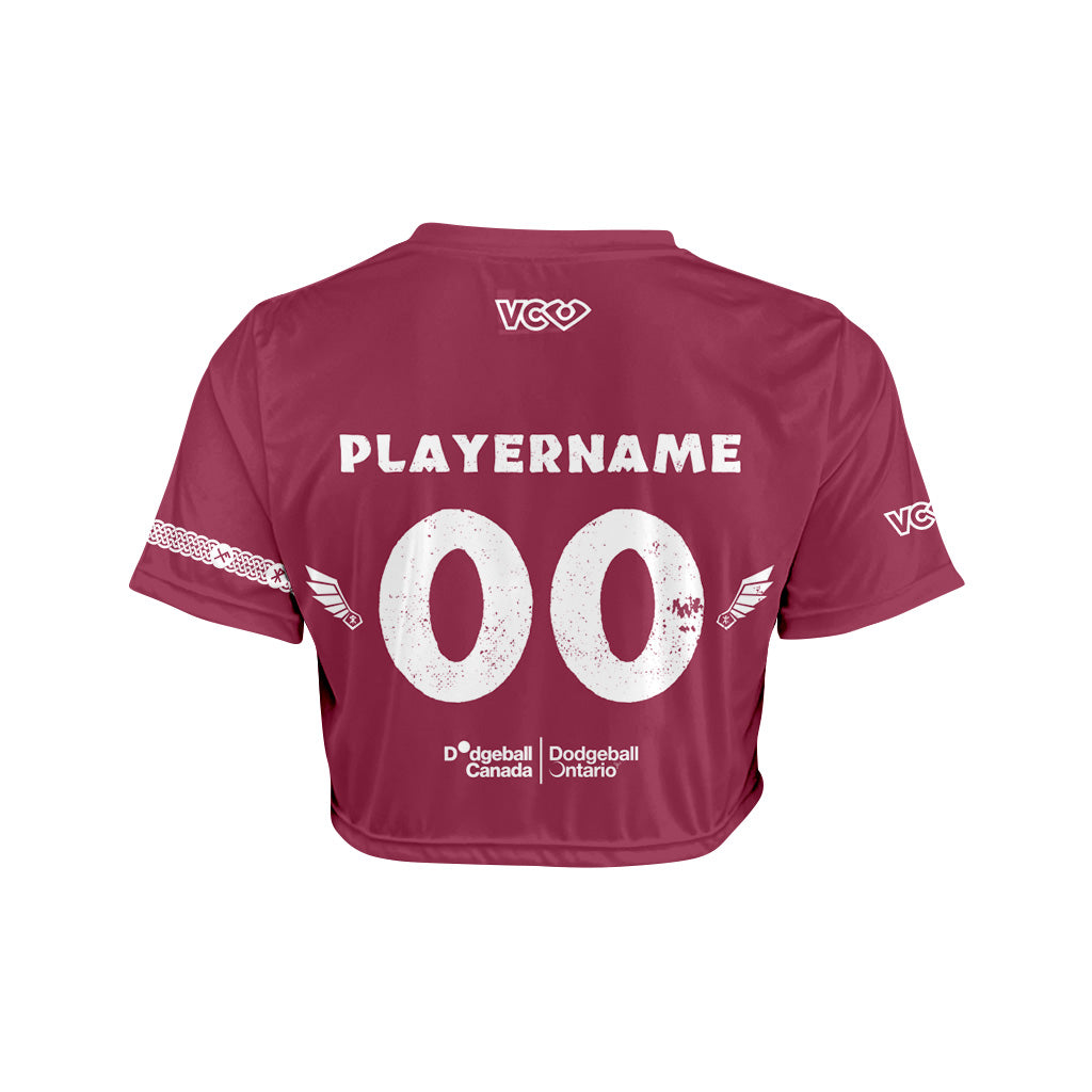 Valkyrie Burgundy Classic Crop