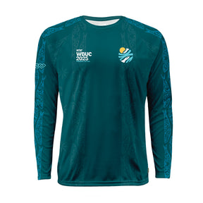 WBUC 2025 Fish Mosaic Dark Raglan Long Sleeve