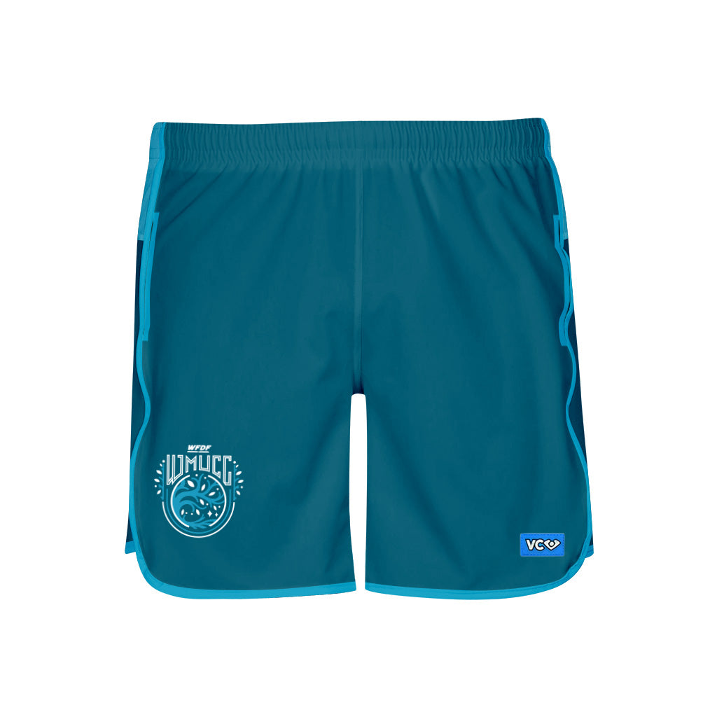 WMUCC 2026 Teal Shorty Shorts With Pockets