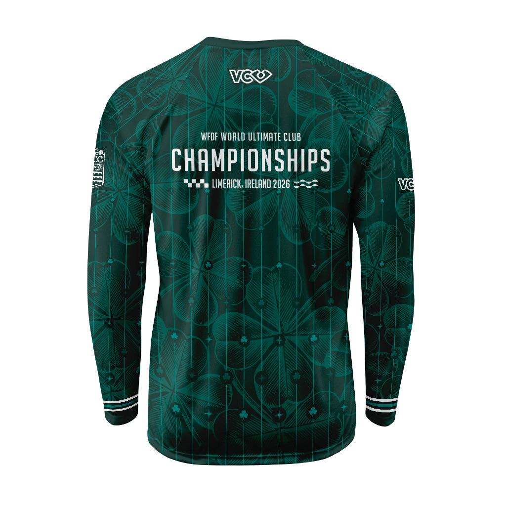 WUCC 2026 Clovers Dark Raglan Long Sleeve