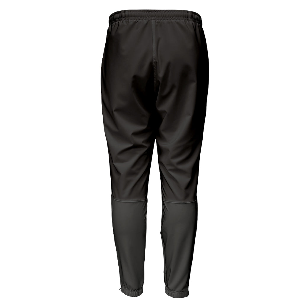 VC Ultimate Frisbee Blocks Black Athletic Performance Velocity Track Pants Back