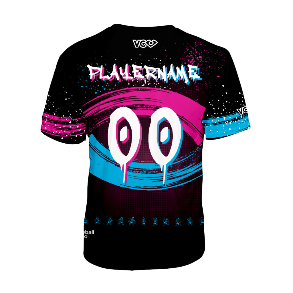 Maillot Noir Fury Dodgeball