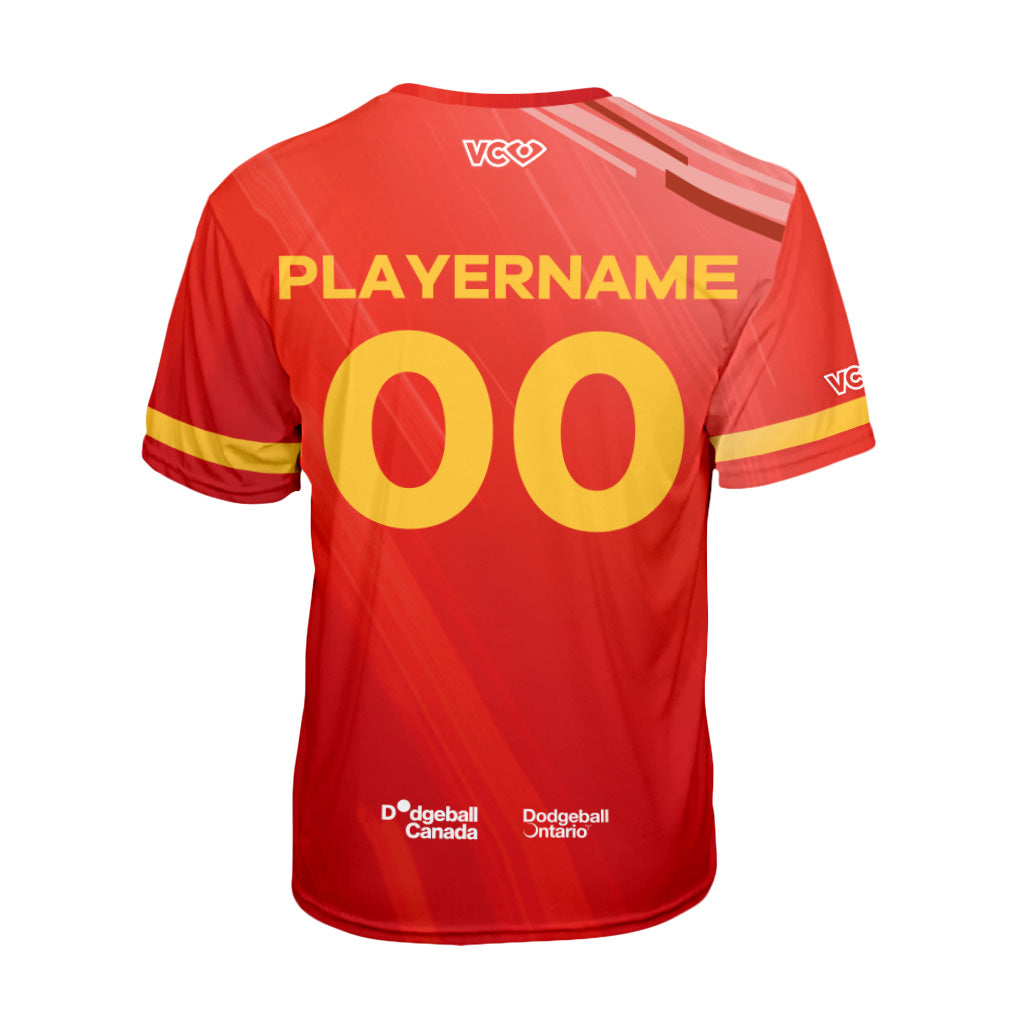 Maillot Rouge Fury Dodgeball