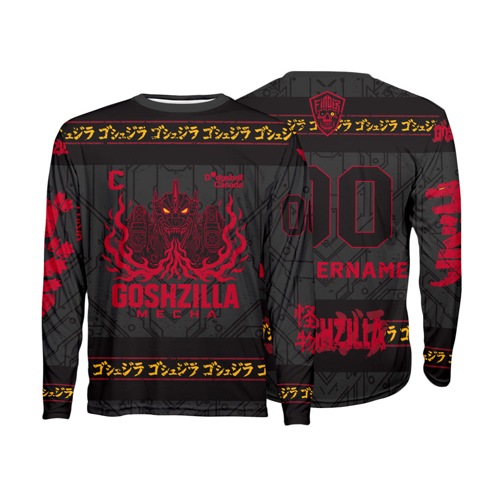 GoshZilla Red Classic Long Sleeve