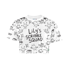 Lily's Scribble Squad Fan Classic Crop