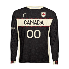 Dodgeball Canada Team Canada Dark Long Sleeve - Women's Foam