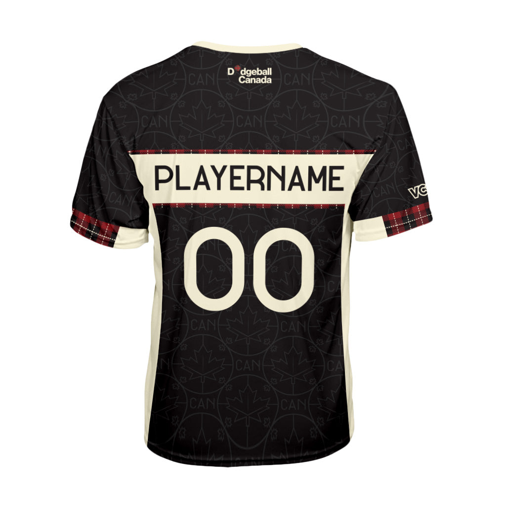 Dodgeball Canada Team Canada Dark Classic Jersey - Women's Foam