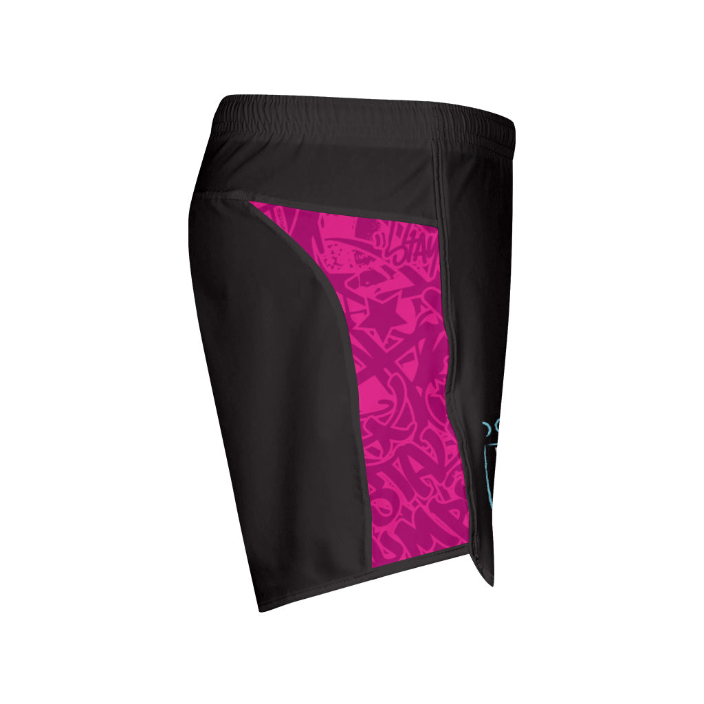 WJUC 2026 Golondrinas Pink Shorty Shorts