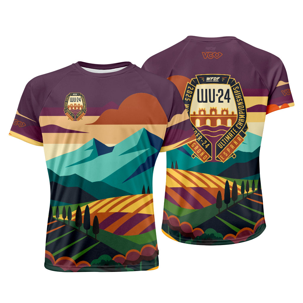 WU24 2025 Rioja Landscape Raglan Jersey