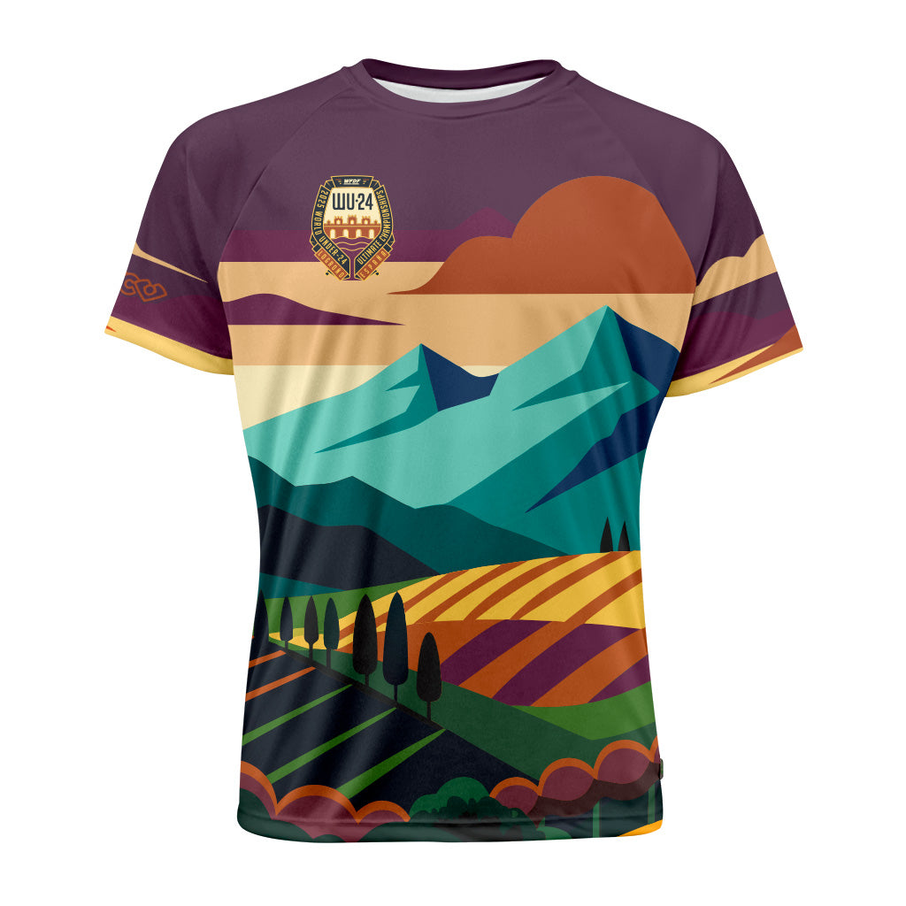 WU24 2025 Rioja Landscape Raglan Jersey