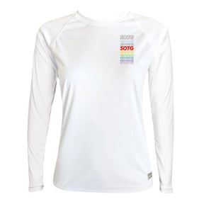 VC Ultimate white raglan jersey with SOTG.