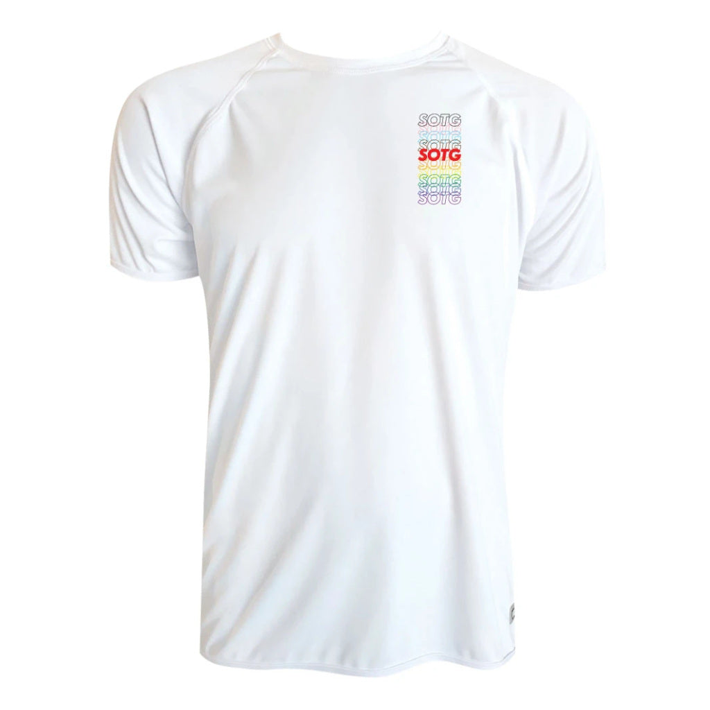 VC Ultimate white raglan short sleeve with SOTG.